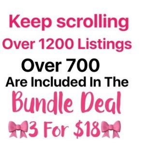 Sale 💕 All items Priced $13 or less are 3 for $18!